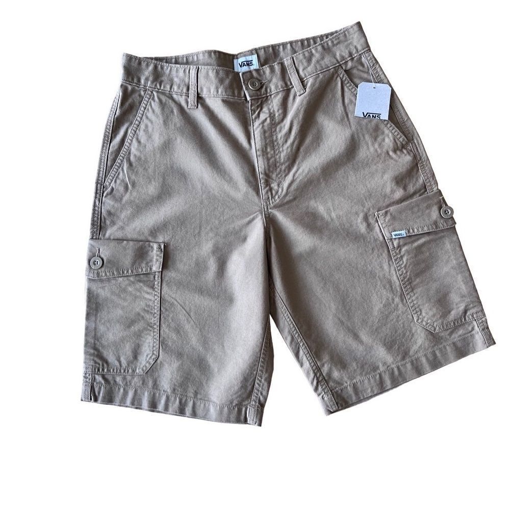 Vans Cargo Shorts decker khaki Tan Size 30 (NWT)